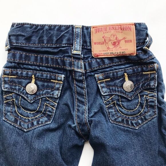 True Religion Baby Billy jeans EUC 6-12 months - Picture 7 of 7